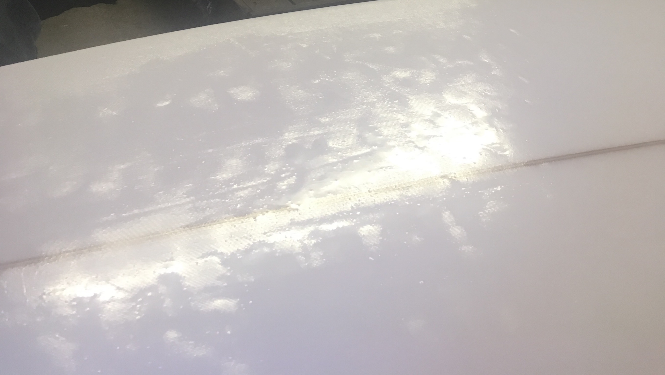 Another first lamination gone wrong . Air bubbles/pooling Swaylocks