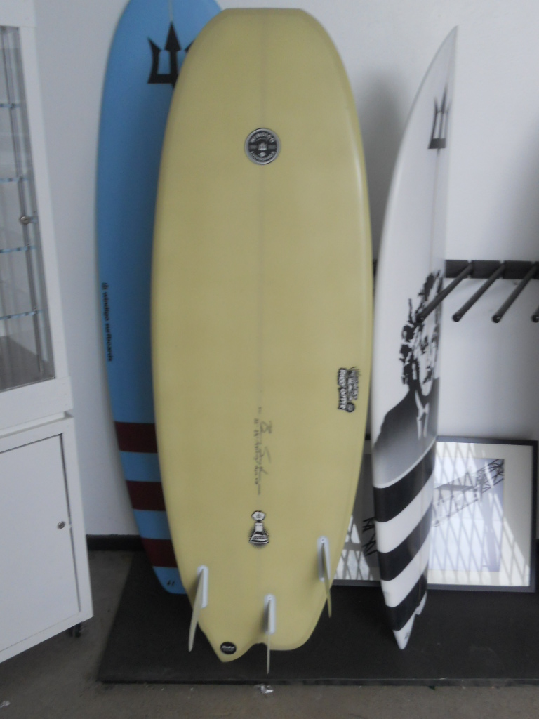 First surfboard (& its Asymmetric) fin placement and design ideas